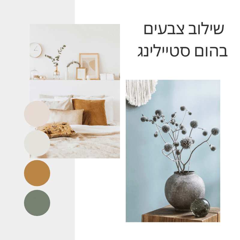 קורס דיגיטלי שילוב צבעים בעיצוב הבית